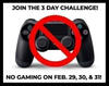 NoGamingChallenge