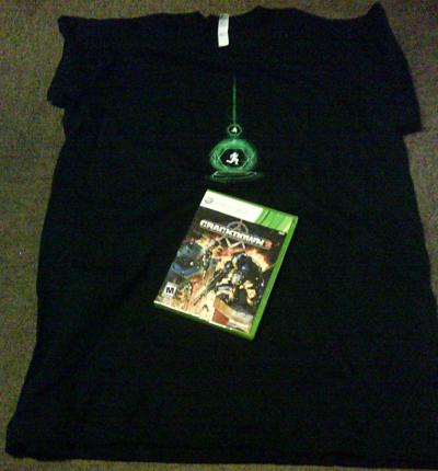 My Personal Game Reviewer got Crackdown 2: I didn't even get a stupid T-shirt