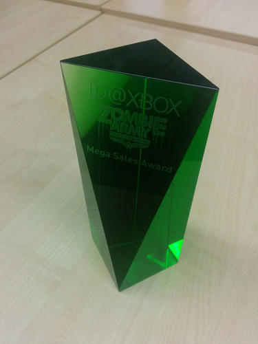 "ID@XBOX Zombie Army Trilogy Mega Sales Award"