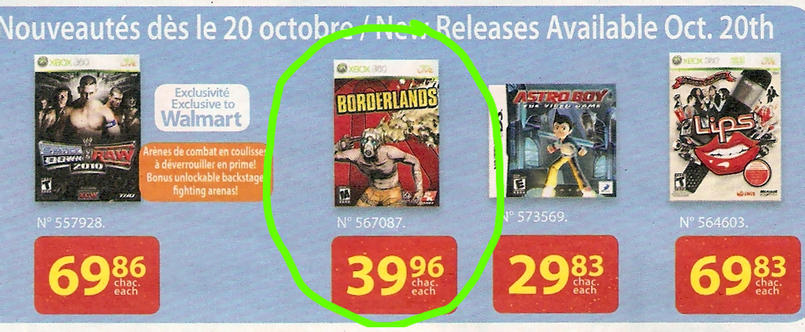 Borderlands WalMart